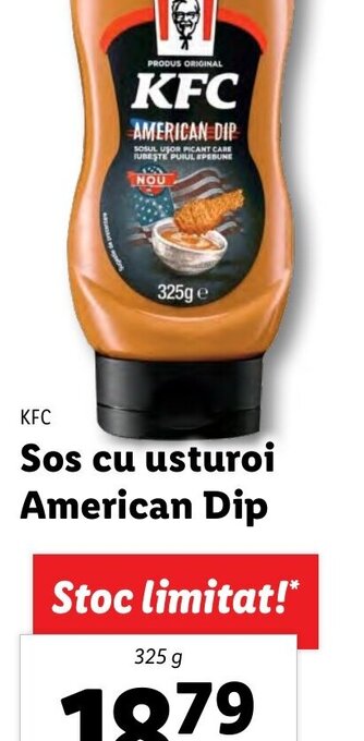 Lidl Sos cu usturoi American Dip Ofertă