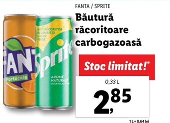 Lidl Băutură răcoritoare carbogazoasă Ofertă