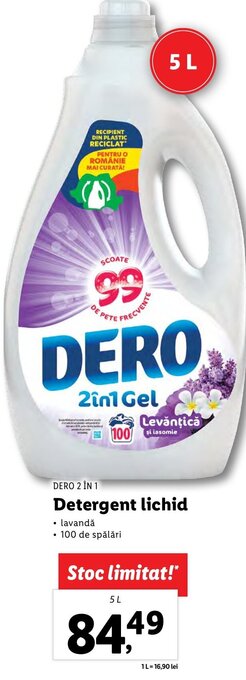 Lidl Detergent lichid Ofertă