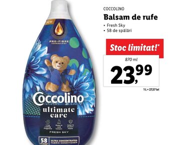Lidl Balsam de rufe Ofertă