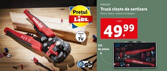 Lidl Trusă clește de sertizare Ofertă