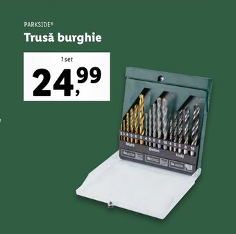 Lidl Trusă burghie Ofertă