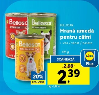 Lidl Hrană umedă pentru câini Ofertă