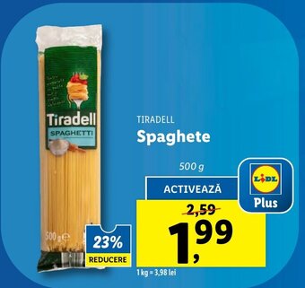 Lidl Spaghete Ofertă