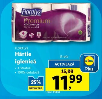 Lidl Hârtie igienică Ofertă