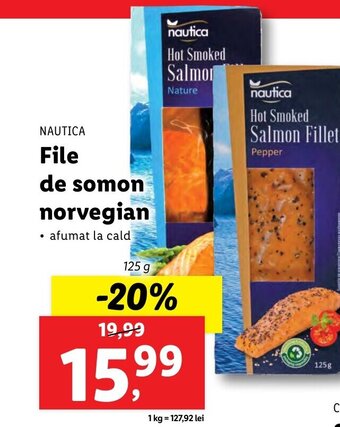 Lidl File de somon norvegian Ofertă
