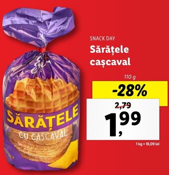 Lidl Sărăţele caşcaval Ofertă
