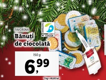 Lidl Bănuţi de ciocolată Ofertă