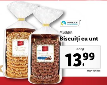 Lidl Biscuiți cu unt Ofertă