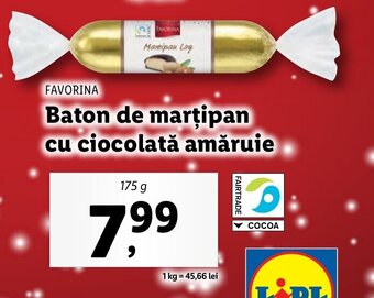 Lidl Baton de martipan cu ciocolată amăruie Ofertă