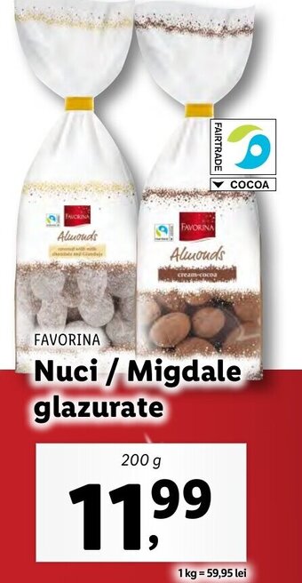 Lidl Nuci/Migdale glazurate Ofertă