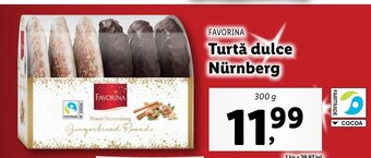 Lidl Turtă dulce Nürnberg Ofertă