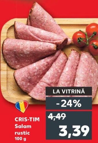 Kaufland CRIS-TIM Salam rustic 100 g Ofertă