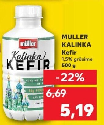 Kaufland MULLER KALINKA Kefir Ofertă
