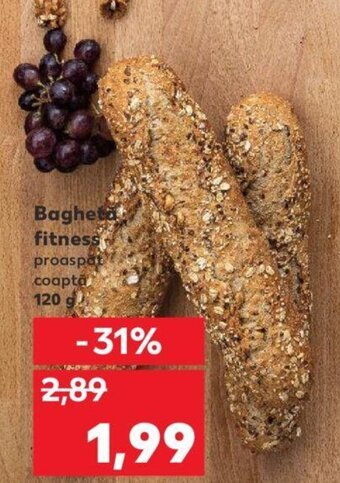 Kaufland Bagheta fitness proaspat coaptă Ofertă