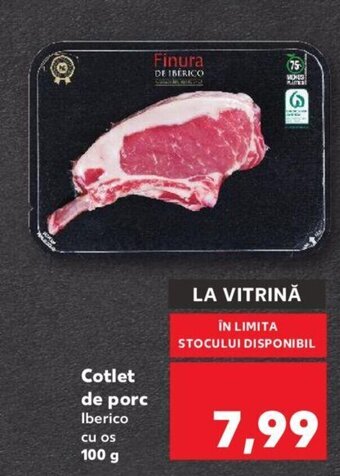 Kaufland Cotlet de porc Iberico Ofertă