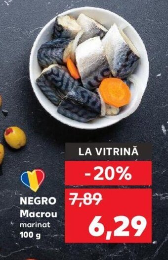 Kaufland NEGRO Macrou marinat 100 g Ofertă