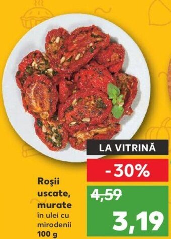Kaufland Roşii uscate, murate în ulei cu mirodenii 100 g Ofertă
