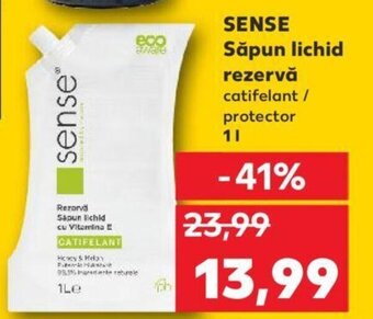 Kaufland SENSE Săpun lichid rezervă Ofertă