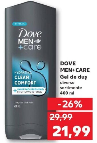 Kaufland DOVE MEN+CARE Gel de duş Ofertă
