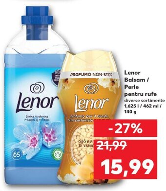 Kaufland Lenor Balsam / Perle pentru rufe Ofertă