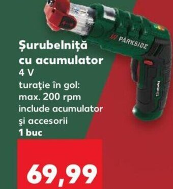 Kaufland Şurubelniţă cu acumulator 4 V Ofertă