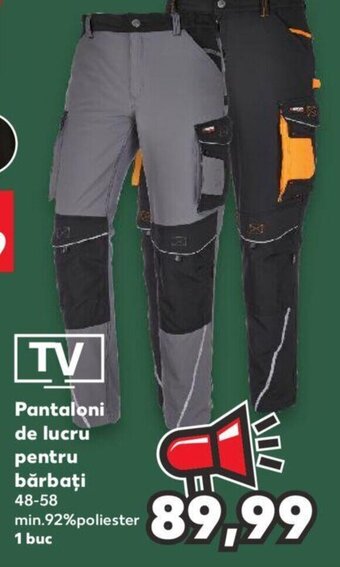 Kaufland Pantaloni de lucru pentru bărbaţi 48-58 Ofertă