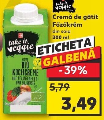 Kaufland Cremă de gătit Főzőkrém Ofertă