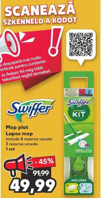 Mop plat Lapos mop