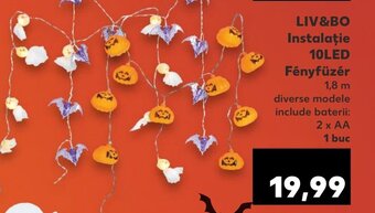 Kaufland LIV&BO Instalație 10LED Fényfüzér 1,8 m Ofertă