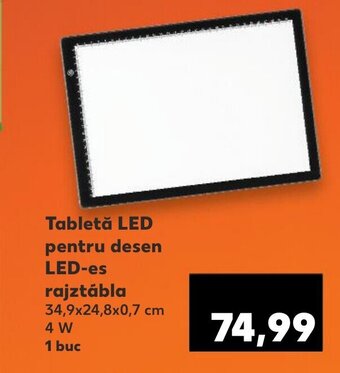 Kaufland Tabletă LED pentru desen LED-es Ofertă
