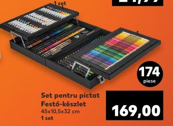 Kaufland Set pentru pictat Festő-készlet 45x10,5x32 cm 1 set Ofertă