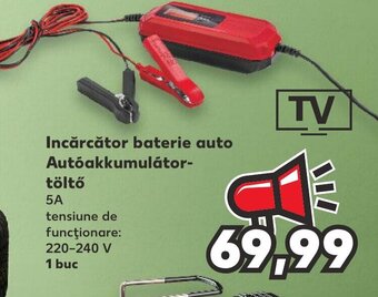 Incărcător baterie auto Autóakkumulátor-
