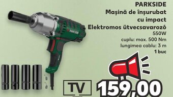 Kaufland PARKSIDE Mașină de înşurubat cu impact Elektromos ütvecsavarozó Ofertă