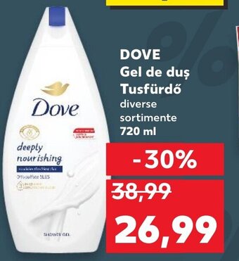 Kaufland DOVE Gel de duş Tusfürdő Ofertă