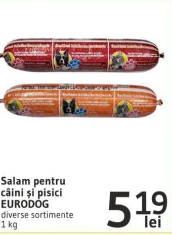 Supeco Salam pentru câini şi pisici EURODOG diverse sortimente Ofertă