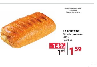 Selgros LA LORRAINE Ștrudel cu mere Ofertă