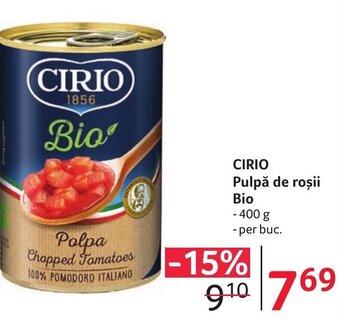 CIRIO Pulpă de roşii Bio