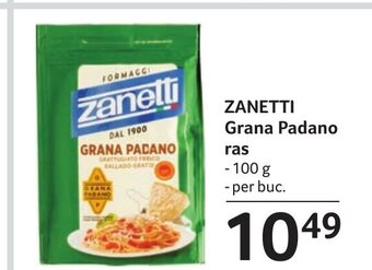 Selgros ZANETTI Grana Padano Ofertă