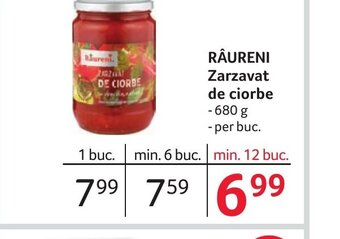 Selgros RÂURENI Zarzavat de ciorbe Ofertă