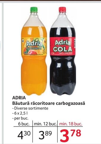 Selgros ADRIA Băutură răcoritoare carbogazoasă Ofertă