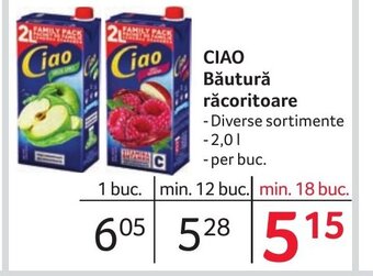Selgros CIAO Băutură răcoritoare Ofertă