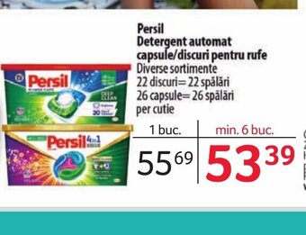 Selgros Persil Detergent automat capsule/discuri pentru rufe Diverse sortimente Ofertă