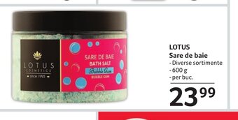 Selgros LOTUS Sare de baie Ofertă