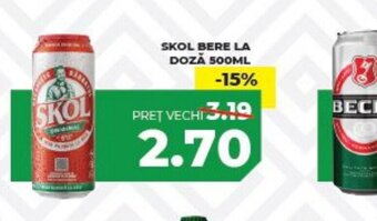 Simos SKOL BERE LA DOZĂ 500ML Ofertă