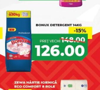 BONUX DETERGENT 14KG -15%