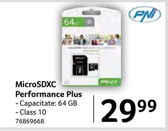 Selgros MicroSDXC Performance Plus Ofertă