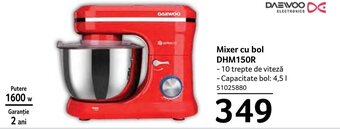 Selgros Mixer cu bol DHM150R Ofertă