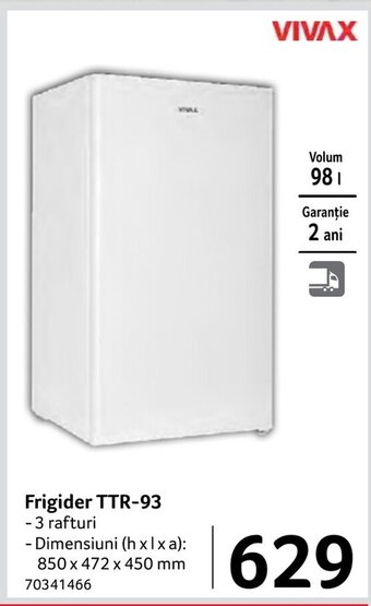 Selgros Frigider TTR-93 Ofertă