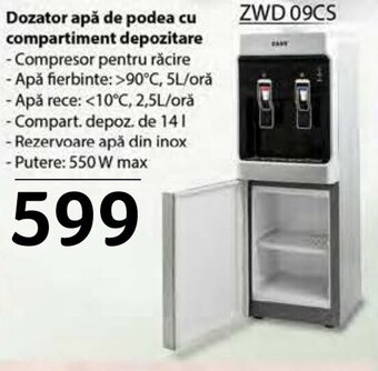 Selgros Dozator apă de podea cu compartiment depozitare Ofertă